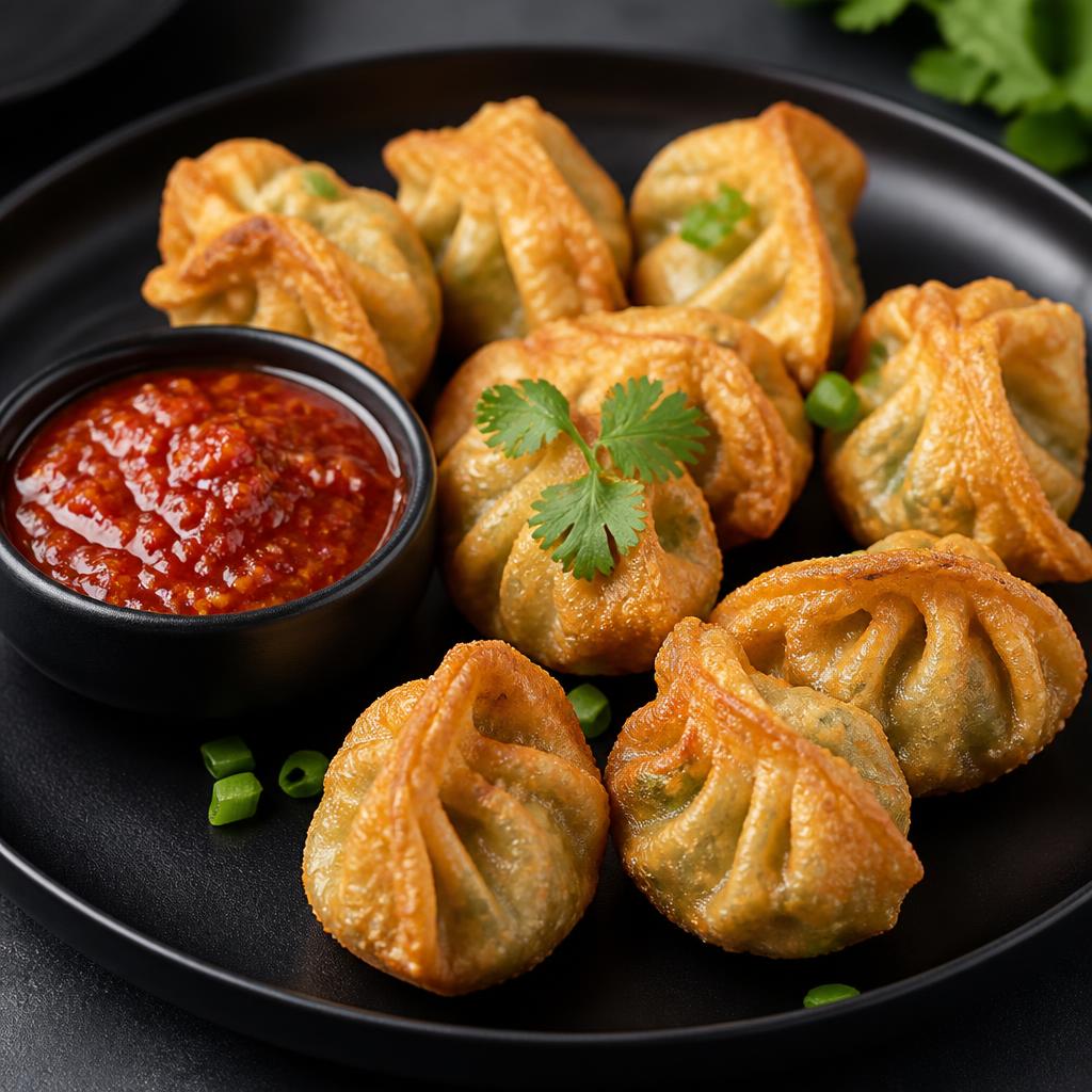 Schezwan Fried Momos